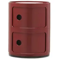 Kartell Componibili 2-osainen burgundy