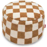 Fatboy Point Teddy pouf Chess Almond Creme