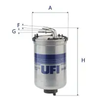 Ufi Polttoainesuodatin 24.022.00