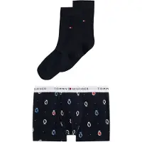 Tommy Hilfiger Gift Set Trunk & Socks Boxed - Navy - 140-152
