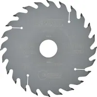 DeWalt Katkaisuterä puulle DT4027-QZ; 165x30x2,6 mm; 25°