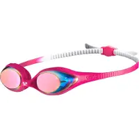 Arena Spider Mirror Laskettelulasit Lapset, white-pink-fuchsia