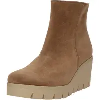 Gabor Wedge Ankle Boot - Beige - 41