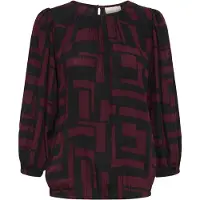 Kaffe Kalorina Amber Blouse - Red - 38