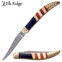 Master cutlery Elk Ridge - Toothpick Fine Edge Folding Knife