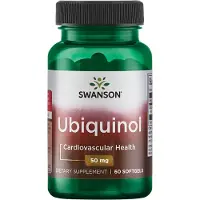 Swanson Health Ubikinoli, 50 mg - 60 pehmeää kapselia
