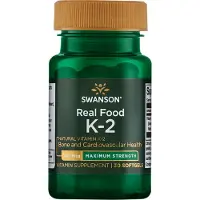 Swanson Health K2-vitamiini 200 mcg - 30 pehmytkapseliä