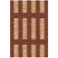 Woodnotes New York -matto reddish brown/natural 170 x 240 cm
