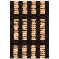 Woodnotes New York -matto reddish black/natural 170 x 240 cm