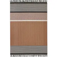 Woodnotes San Francisco -matto Reddish Brown/Stone 200 x 300 cm
