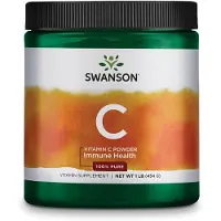 Swanson Health C-vitamiinijauhe, 100% puhdas - 454g