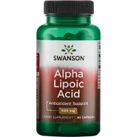 Swanson Health Alfa-lipoiinihappo, 600 mg - 60 kapselia