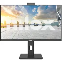 Nilox Monitor PC 24" Full HD 120Hz IPS Säädettävä Integroitu Webcam Musta