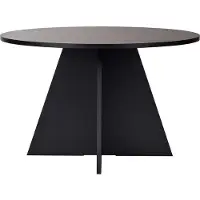 Skye Decor Ruokapöytä Virella, musta