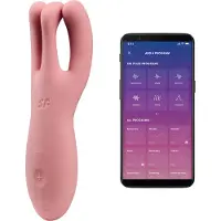 Satisfyer Threesome 4 Vibraattori - Roosa