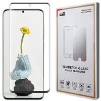 Saii 3D Premium Samsung Galaxy S21 Ultra 5G Panssarilasi - 9H - 2 Kpl. - Musta