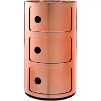 Kartell Componibili 3-osainen kupari