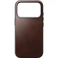 Nomad Traditional Leather Case, Suojus, Apple, iPhone 17 Pro, 16 cm (6.3"), Ruskea (NM011970858)
