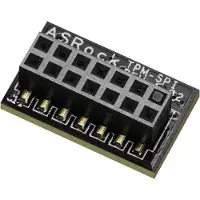 Asrock 90-MCA080-00UBNZ, SPI, 13 pin, Compliant to TPM Main Specification, Family "2.0", Level 00, Revision 01.16, Windows 10