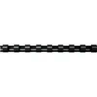 Fellowes 5330702, Musta, 40 arkkia, PVC-muovi, A4, 8 mm, 8 mm