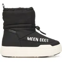 Moon Boot Juniors' Park Tube Mid Waterproof Black Talvikengät 31