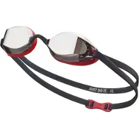 Nike SWIM Legacy Mirrored Goggle - Red - ONE SIZE
