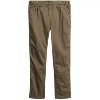 Superdry for man. M7011414A Chino Utility Trousers dark brown (33/32), Casual, Cotton