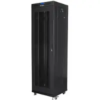 Lanberg Standing rack cabinet 19 42U 600x600 mm, black