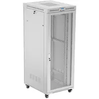 Lanberg 19" 42U 800x1000 freist. LCD perfor.Tuer (FlatPack)gr (Speditionsversand) (FF01-8042-23SL)