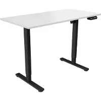 White Shark Baltas Shark Gaming Desk Axiom-W Set of 2 pcs.(1/2 + 2/2) Baltas-1 Motor