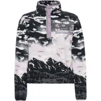 Columbia Helvetia Ii Printed Cropped Half Snap - Black - M