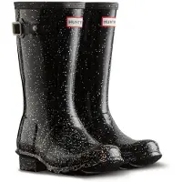 Hunter Junior Originals Giant Glitter Kumisaappaat Black Black 33 EU Musta 33 EU Tytöt