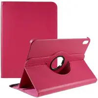 SKALO iPad 10.9 (2022) 360 Litchi Kotelo - Cerise