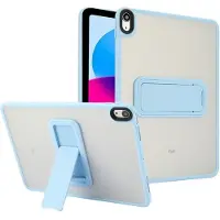 SKALO iPad 10.9 (2022) Color Hybrid Kickstand Suojakuori - Turkoosi