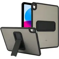 SKALO iPad 11" (2025) Color Hybrid Kickstand Suojakuori - Musta