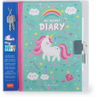 Legami salainen päiväkirja riippulukolla Unicorn