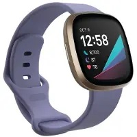 CaseOnline Sport Rannekoru Fitbit Sense - Violetti