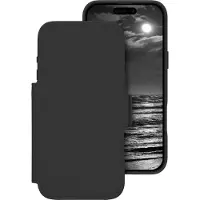 Dbramante1928 Lynge MS ICON iPhone 17 Pro Max lompakkokotelo (keskiyö)