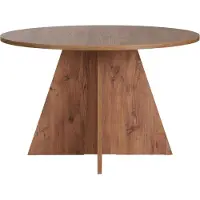 Skye Decor Ruokapöytä Virella, ruskea