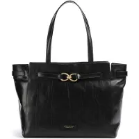 The bridge Isotta Shopperit Nahka 37 cm Musta