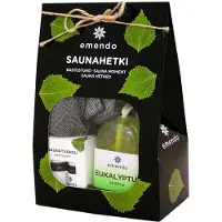 Emendo Saunahetki: euka+savusauna 2x10ml +mv pk + Eukalyptusnarusaippua 180g