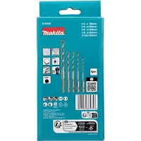 Makita E-25432 1/4in 5-osainen monikäyttöporanteräsarja