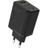 Dudao A29 65W GaN Wall Charger 2 x USB-C + 1 x USB-A - Black