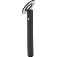 Arcchio LED-pylväsvalaisin Tovio, korkeus 81 cm, anturi, antrasiitti Tovio, Alumiini/harmaa/sinkki, Alumiini, Moderni