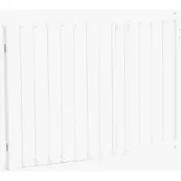 2Me Optimal Turvaportti 120 cm, Valkoinen