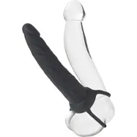 Calexotics Love Rider Dual Penetrator - Black