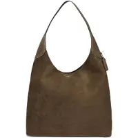 Coach Brooklyn Shoulder Bag 39 Dark Chocolate - Khaki green - ONE SIZE