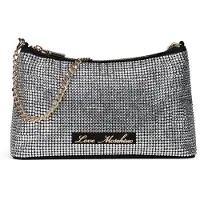 Love Moschino Olkalaukku 26 cm Hopeanvärinen