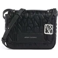 Armani Exchange Olkalaukku 'LIZ PEBBLE' musta