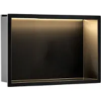 REA KYLPYHUONEHYLLY LED 30x45 black